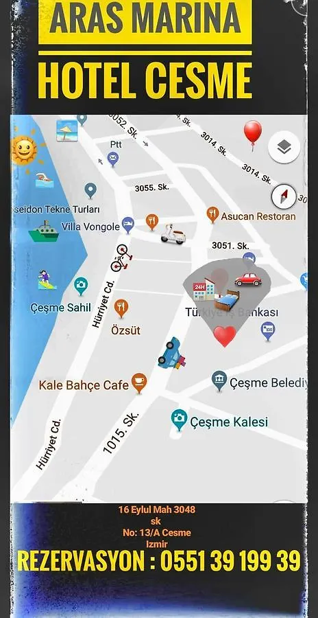 Aras Marina Hotel Çeşme
